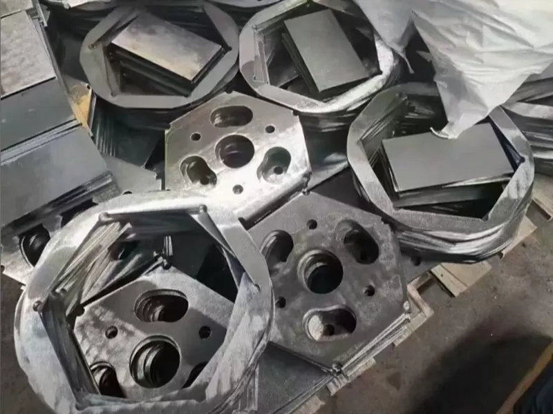 Legerat stål Laserskärande plåtdelar